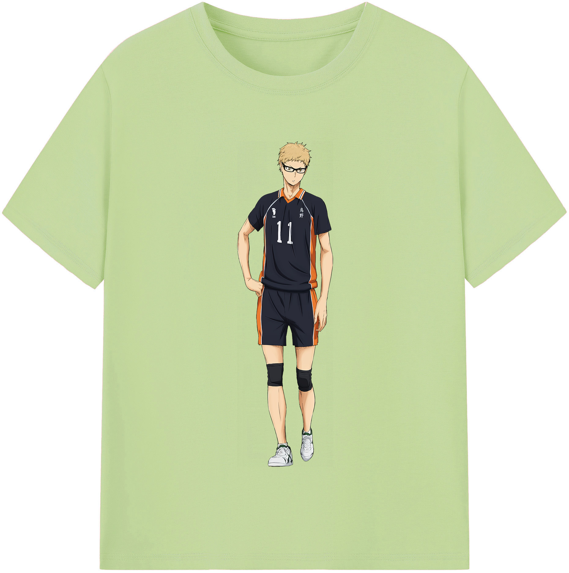 （画像用） ハイキュー!! Haikyu!! 綿100％半袖Tシャツ（フロントプリント）
